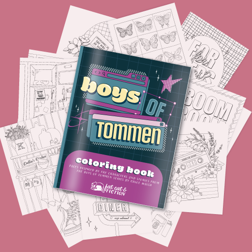 Boys of Tommen Digital Coloring Book